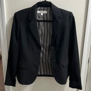 Black Nine West breasted blazer